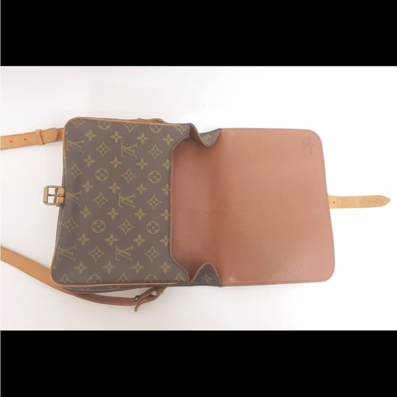 LOUIS VUITTON Cartouchiere GM Monogram  Crossbody Shoulder Bag Vintage - Picture 7 of 16